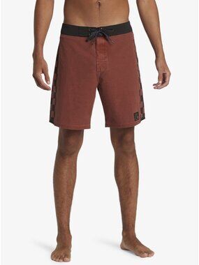 $75 Quiksilver Men’s Originals Arch Hempstretch 18” Boardshort Beach Size 29